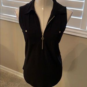 Ann Klein Sleeveless stretch top